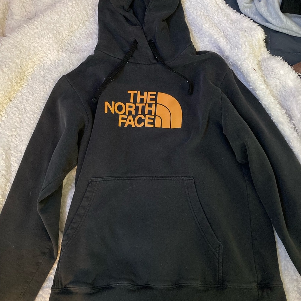 The North Face Black/Orange Hoodie